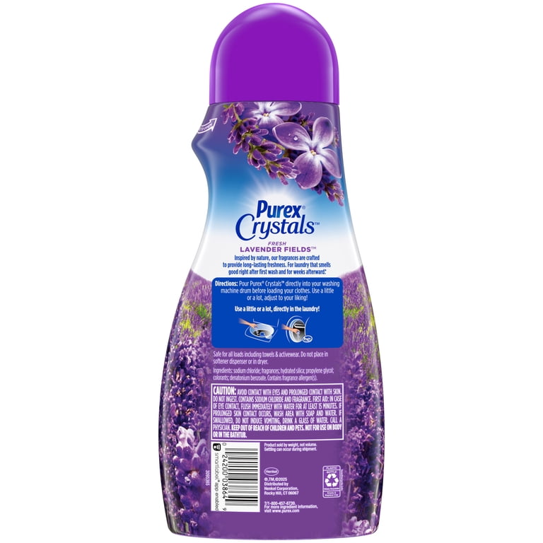 Purex Crystals Laundry Scent Booster, Fresh Lavender Fields, 39oz photo 8
