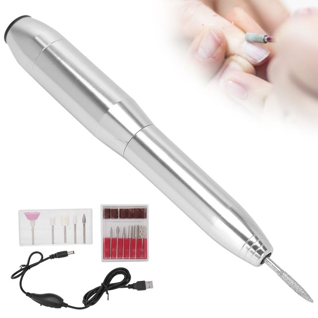 Taladro de Uñas Eléctrico Taladro de Uñas Portátil Máquina de Pulir Uñas Herramienta de Manicura de Pulido Eléctrico Kit de Lima de Uñas para Pulido ANGGREK Otros