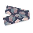 thumbnail image 7 of Yayeee Table Runner 70 inches Long Home Kitchen Dinning Party Decoration, Dark Cubes, 7 of 7