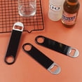 thumbnail image 2 of Bartender Bottle Openers, Bar Blade, Beer Openers, 3 Pack by Professional Grade: Rubber Coated, Stainless Steel., 2 of 5