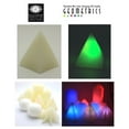thumbnail image 3 of Geometrics Flameless Wax LED Battery Operated Color Changing Lights Ornaments- Triangle, 3 of 5