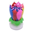 thumbnail image 2 of Decoraciones para pastel Inteprter flor giratoria música Kits para hacer velas, 2 of 6
