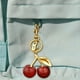 thumbnail image 3 of 26 Letras de cerezas llaveros, bolsos, colgantes, accesorios para llaveros de coche, 3 of 6