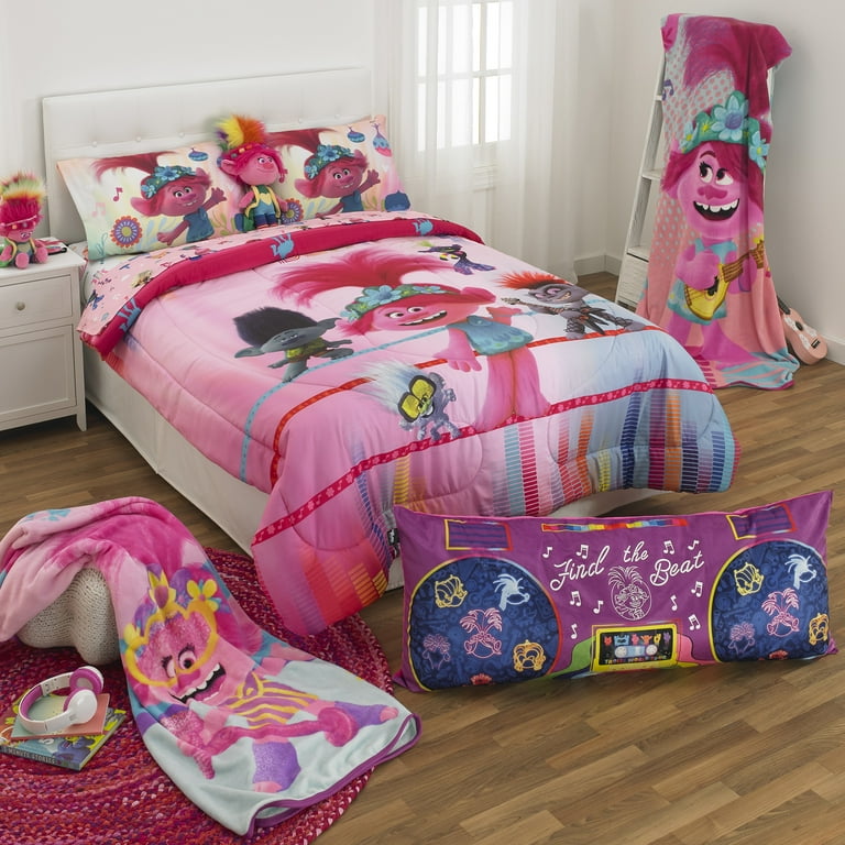 Trolls crib bedding outlet set