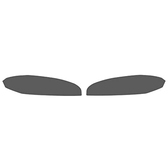 Rvinyl Fog Light Protection Film Covers Compatible with Toyota Corolla 2017-2019 - Smoke