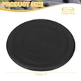 thumbnail image 2 of Uxcell Flying Disc, Soft Silicone Colorful Flying Disk Flyer for Outdoor Sports Training Playing Lawn Game Black, 2 of 5