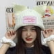 thumbnail image 3 of Loverboy-gorro de lana con capucha para mujer, gorro de punto con orejas de gato, doble capa, cálido, Hip-hop, personalidad, frío, 2022, 3 of 4