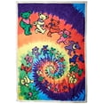 thumbnail image 3 of Grateful Dead - Spiral Bears Fleece Blanket, 3 of 3