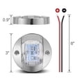 thumbnail image 6 of Obcursco Boat Light LED, 12V LED Boat Interior Light for Boat Deck LED Transom Mount Light, LED Boat Courtesy Light. Perfect for Night Fishing (Green,4 Pcs), 6 of 7