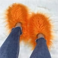 thumbnail image 1 of Factory Price New Designer Real Tan Sheep Fur Women Slides Slippers For Season With Customized Color, 1 of 7