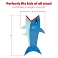 thumbnail image 5 of Silver Lilly Animal Tail Blanket - Plush Animal Sleeping Bag Blanket for Kids (Blue Shark), 5 of 7