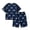 a-Navy335110, variant on VNKIDY Boys Kids Summer Two Piece Outfit With Round Neck Short Sleeve Motorcycle Print T Shirt Elastic Waist Shorts For Casual Play Casual Set