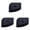 Black, variant on 3PC Pan Scraper Plastic Dish & Pot Scraper Tool for Cast Iron Skillet, Non-Stick Cookware Food & Grease Cleaning Kitchen Scraper