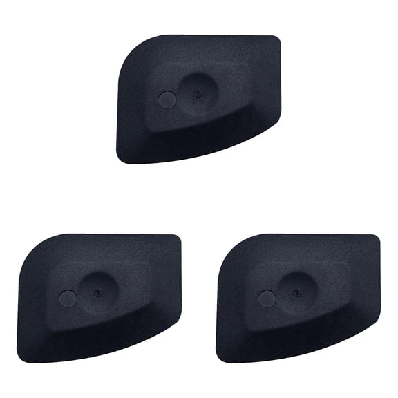 3PC Pan Scraper Plastic Dish & Pot Scraper Tool for Cast Iron Skillet, Non-Stick Cookware Food & Grease Cleaning Kitchen Scraper