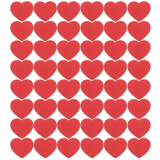 unbranded 100Ud De Papel En Corazón Rojo Para Y Manualidades Creativas