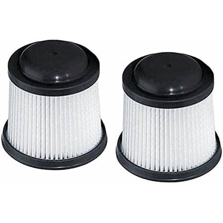 2 Pack PVF110 Compatible Filter for Black and Decker Handheld Pivot Vacuums PHV1810, PHV1210, PHV1410, BDH2000PL, BDH2020FLFH, BDH1620FLFH, Part # 90552433, Washable Hand Vac Filter