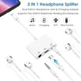 thumbnail image 2 of Adaptador de audio USB C a 3,5 mm Ceotsak con carga rápida PD, 2 of 7