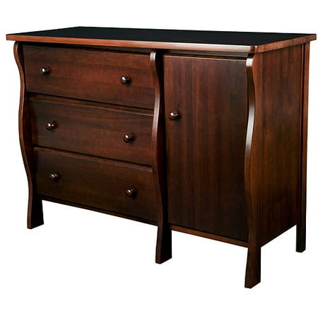 Delta - Canton 3-Drawer Flat Top Changing Table, Espresso