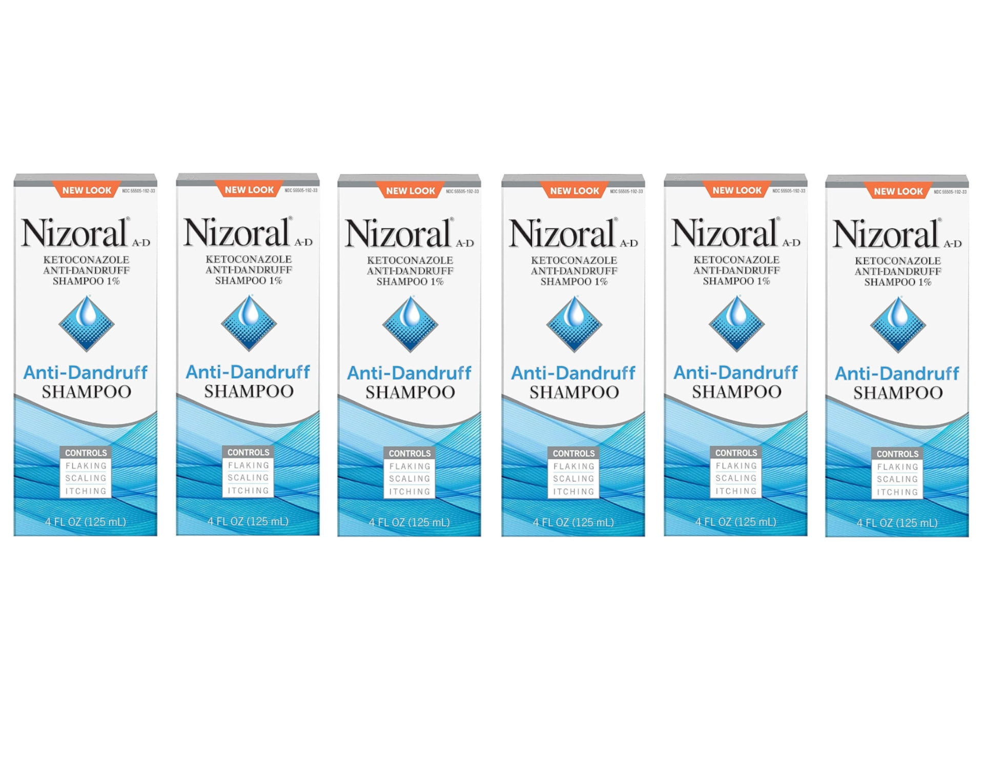 6 Pack Nizoral A-D Anti-Dandruff Ketoconazole 1% Shampoo - 7 oz - Walmart.com