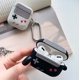 thumbnail image 4 of Compatible con Apple AirPods 1 y Compatible con Apple AirPods 2, funda con diseño de consola de juegos, funda con mosquetón, 4 of 5