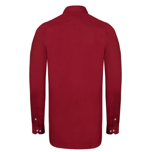 Paul Parker Chemise Jameson a Bordeaux Walmart