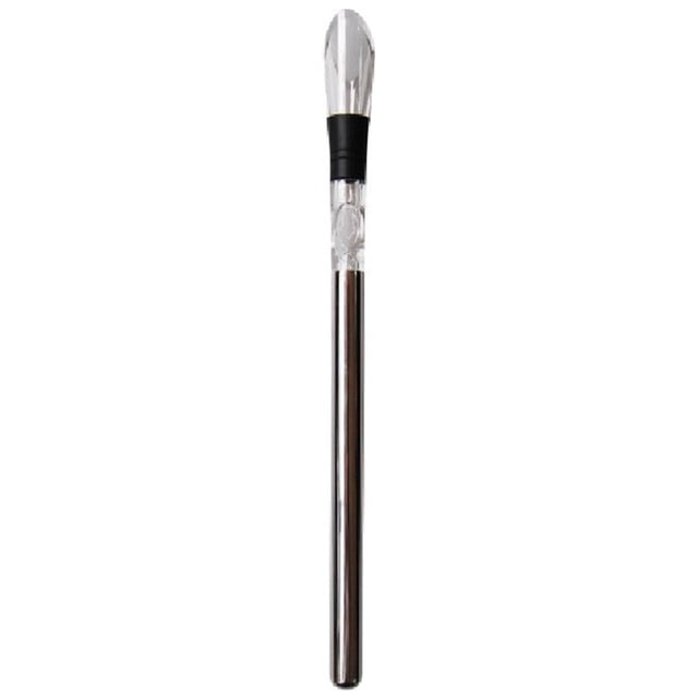 Enfriador de botellas de vino de acero inoxidable Palo con vertedor Palo de enfriamiento Accesorios de vino Enfriador de vino Aireador de vino para Sunnimix enfriador de vino