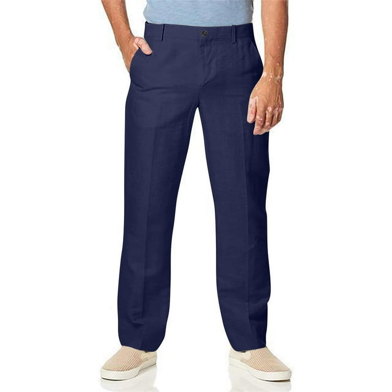 BXINGOHAI Men's Stretch Golf Joggers Pants with Slim Fit