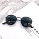 thumbnail image 1 of [pago en el lugar] Gata gafas de sol redondas coreanas moda mujeres/hombres gafas anti-UV400 anti-UV gafas Gao Jiahui unisex, 1 of 2