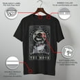 thumbnail image 3 of Men's The Nightmare Before Christmas Oogie Boogie The Moon Tarot Card Graphic Tee Black Medium, 3 of 10