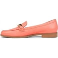 thumbnail image 2 of Naturalizer Women's Sawyer Loafers Coral Peach Pink Leather 7.5W, 2 of 5