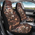 thumbnail image 4 of XYZCANDO Deer Car Seat Covers Soft Camo Forests Car Seat Covers Full Set of 2 Removable Automotive Accessories Anti-Slip Back Fabric Universal Fit for Most Cars SUVs and Sedans, 4 of 7