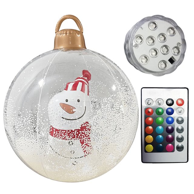 Decoraciones Bolas Navidad 23 6 Pulgadas Con Favores Fiesta Control Remoto Wdftyju