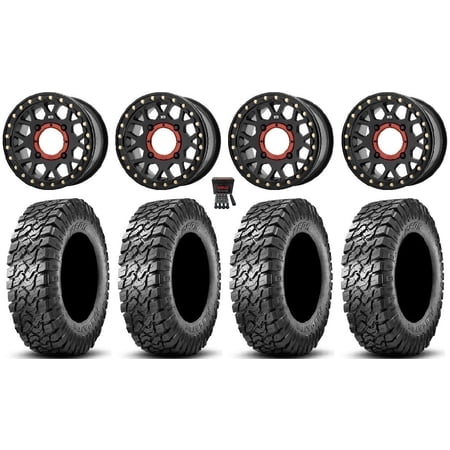 KS235 Grenade 15 Wheels Black 30 Predator Tires Polaris RZR XP 1000 / PRO XP / Ranger XP 900/1000 KS235 Grenade 15 Wheels Black 30 Predator Tires Polaris RZR XP 1000 / PRO XP / Ranger XP 900/1000