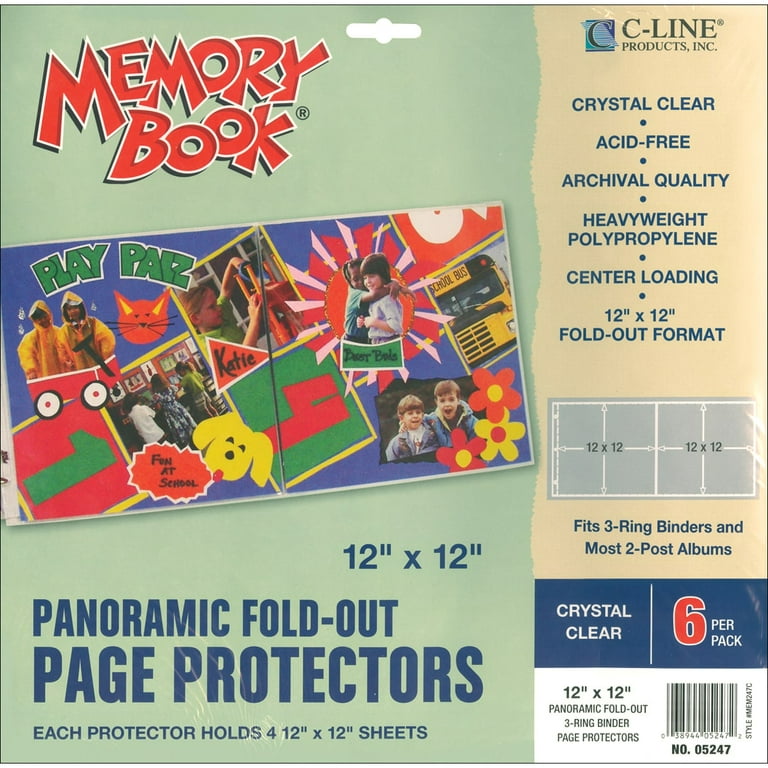 Page Protectors, 12x12, Single page, scrapbook (Creative Imaginations)