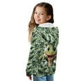 thumbnail image 4 of Xixirimido Cartoon Crocodile Green Camo Printed Kids Zip Up Hoodies for Boys 3D Graphic Hooded Sweatshirt Zipper Long Sleeve Pullover Top with Pockets Velvet Lining, 12-14 Years, 4 of 8