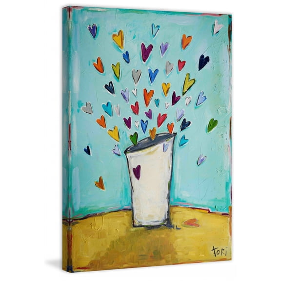 Filled to the Brim Painting Print on Wrapped Canvas