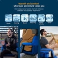 thumbnail image 6 of Alpcour Heated Reclining Stadium Seat - Extra Thick Waterproof Chair with Wide Back Support - Royal Blue, 6 of 6