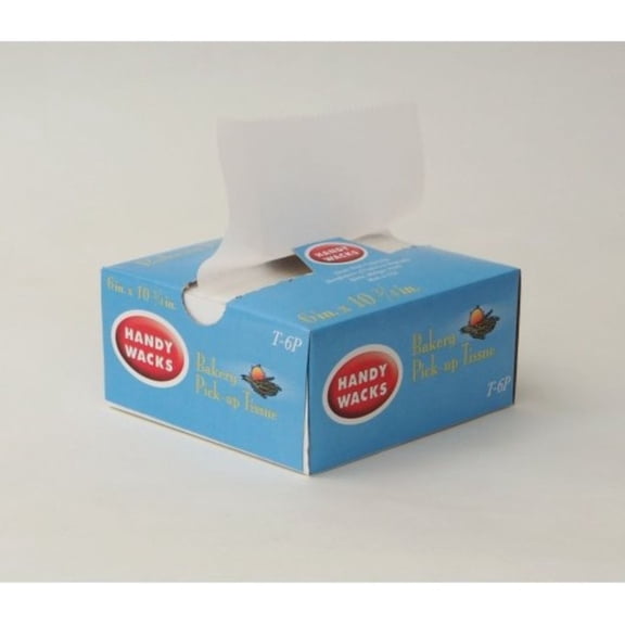 Handy Wacks Interfolded 6 X10.75  Bakery Wax, 1000 Count