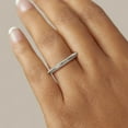 thumbnail image 4 of 0.70 TCW Round Brilliant Cut Eternity Wedding Ring 14K White Gold, 4 of 5