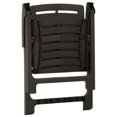 thumbnail image 2 of vidaXL Garden Chairs 2 pcs Plastic Anthracite, 2 of 5