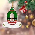 thumbnail image 1 of Wmhnj Juego de 26 adornos navideños con letras del alfabeto, colgantes acrlicos para decorar el rbol de Navidad y el hogar durante las fiestas., 1 of 9