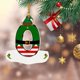 thumbnail image 1 of Adornos navideños, adornos navideños, regalos navideños 26 adornos navideños con letras, adornos rojos para árbol de Navidad, adornos colgantes con letras, adornos navideños con alfabeto para el hogar, 1 of 3
