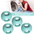 thumbnail image 1 of 4 Pcs Boules Magnétiques Anti-Calcaire pour Lessive Accessoires de Lavage de Boules pour Machine, 1 of 8