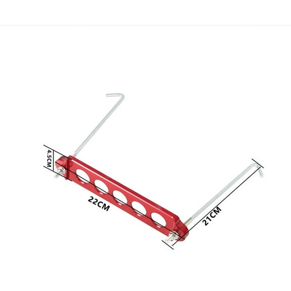 Universal Battery Hold Down Mount Bracket for Car Set Hollow Aluminum Alloy Tie Down Lock