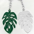 thumbnail image 4 of WHAMVOX 5pcs Tropical Palm Leaf Keychain Enamel Green Leaf Key Ring Hawaiian Hanging Ornament for Summer Luau Party Favors Plant Lovers, 4 of 8