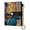 Afrofuturism-Inspired Art Nouveau, variant on Small Wallet For Women Bifold Leather Pocket Coin Credit Card Holder With RFID Blocking White Wolf