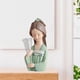 thumbnail image 2 of Portalápices multiusos para niñas, almacenamiento de figuras, manualidades artísticas para decoración Verde claro, 2 of 9