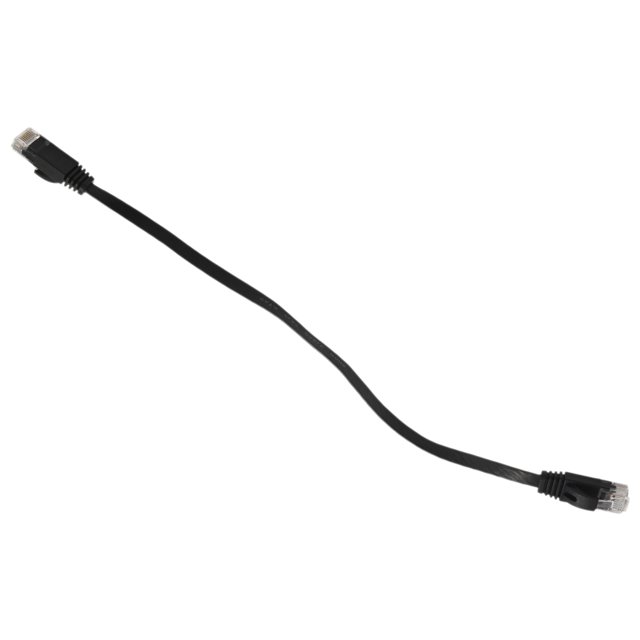 60 Pcs Câble Réseau Internet Plat 1 Pieds Cat6 Haute Vitesse Patch Fil Lan avec Connecteurs Rj45 Sans Accroc