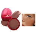 thumbnail image 2 of Soft Cute Sweetheart Fog Color Monochrome Powder Blusher Rouge Egg Powder Blusher With Beauty Makeup Monochrome Durable Rouge Makeup Pan, 2 of 6