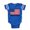 Royal Blue, variant on CafePress - USA Flag - Cute Infant Baby Football Bodysuit
